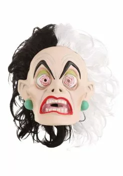 Elope Disney 101 Dalmatians Cruella De Vil Latex Mask 10 Elope Disney 101 Dalmatians Cruella De Vil Latex Mask -Cheap Halloween Costume Store 101 dalmatians cruella de vil latex mask alt 3