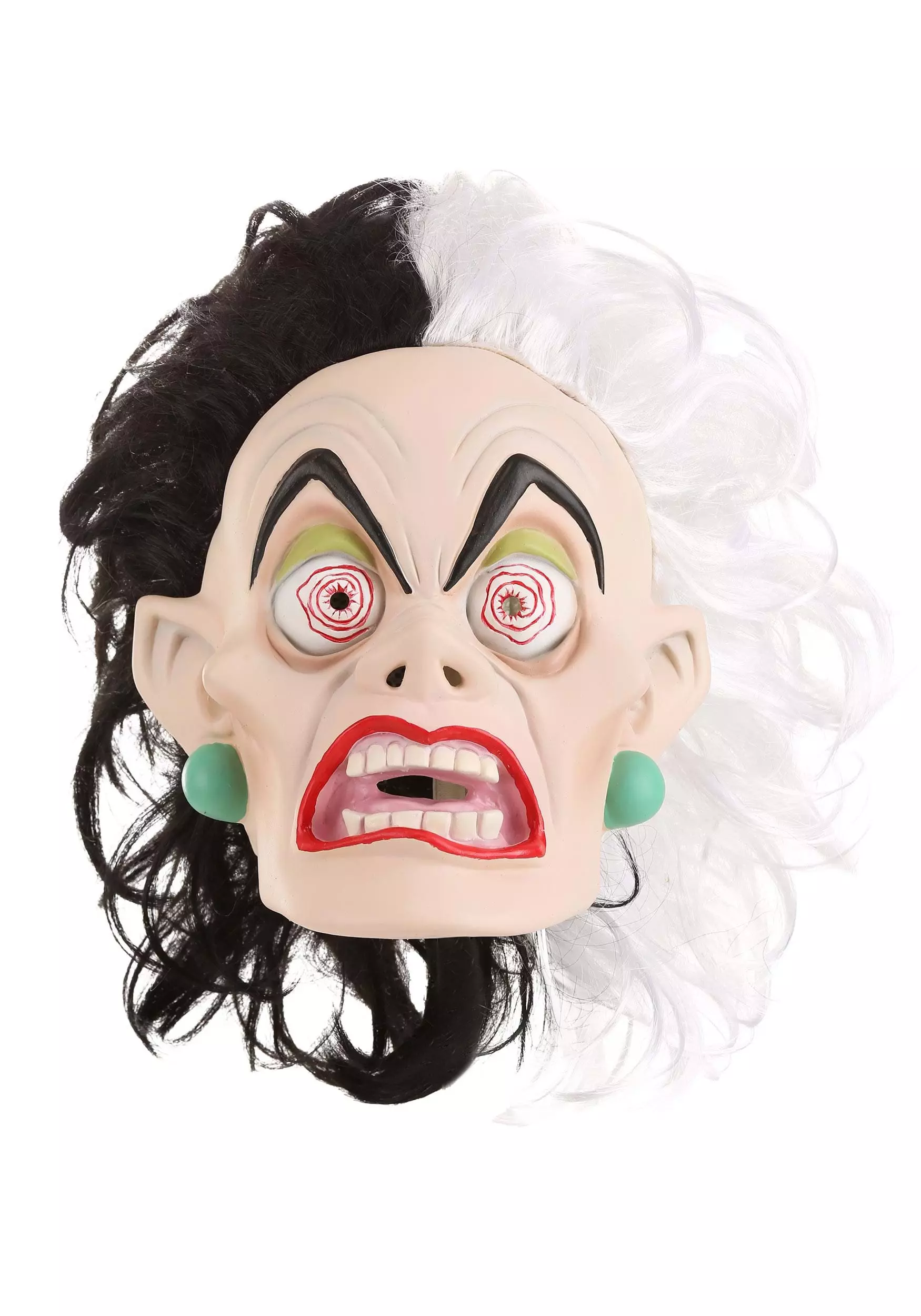 Elope Disney 101 Dalmatians Cruella De Vil Latex Mask 6 Elope Disney 101 Dalmatians Cruella De Vil Latex Mask - Image 4