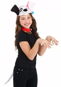 Elope Disney 101 Dalmatians Patch Headband, Collar, And Tail Kit -Cheap Halloween Costume Store 101 dalmatians patch headband collar tail kit alt 7