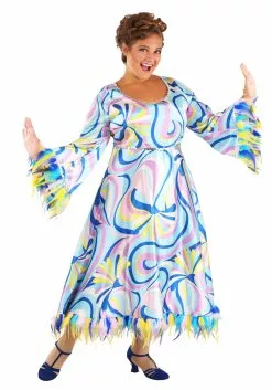 Fun Costumes Plus Size 60s Mama Costume