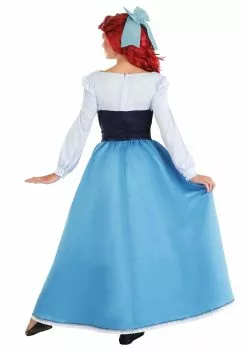 Armada Disney's The Little Mermaid Ariel Blue Costume Dress For Women -Cheap Halloween Costume Store adult ariel blue dress costume alt 4