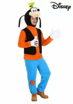 Fun Costumes Deluxe Goofy Costume For Adults -Cheap Halloween Costume Store adult deluxe goofy costume alt 6