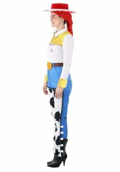 Fun Costumes Deluxe Disney Toy Story Jessie Costume For Women -Cheap Halloween Costume Store adult deluxe jessie toy story costume alt 7