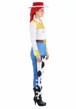 Fun Costumes Deluxe Disney Toy Story Jessie Costume For Women -Cheap Halloween Costume Store adult deluxe jessie toy story costume alt 8