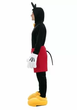Fun Costumes Deluxe Mickey Mouse Disney Costume For Adults -Cheap Halloween Costume Store adult deluxe mickey mouse costume alt 10