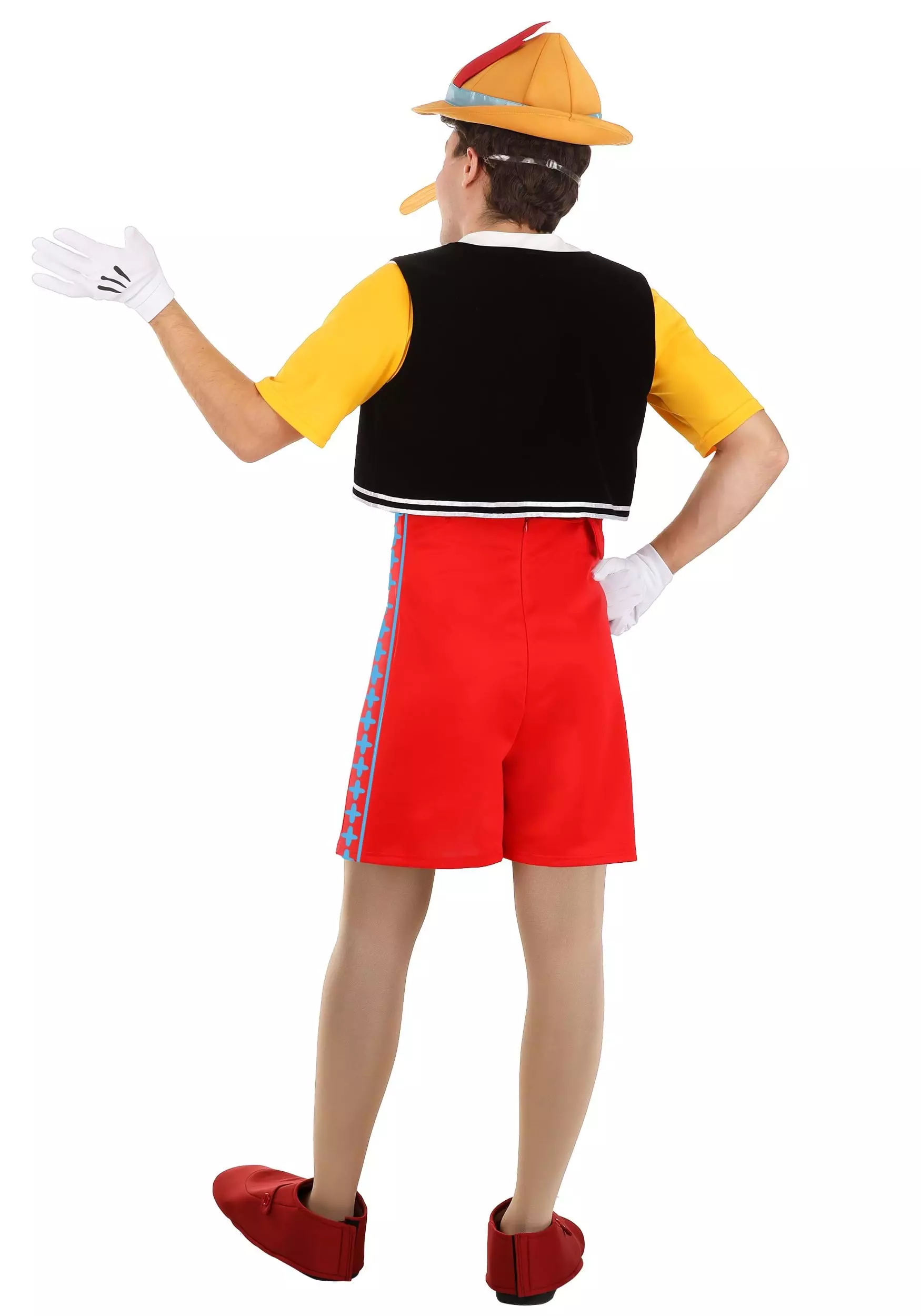 Fun Costumes Deluxe Disney Pinocchio Costume For Adults 4 Fun Costumes Deluxe Disney Pinocchio Costume For Adults - Image 2