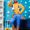 Fun Costumes Men's Disney Deluxe Woody Toy Story Costume -Cheap Halloween Costume Store adult disney deluxe woody toy story costume 0