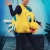 Fun Costumes Disney Flounder Costume For Adults -Cheap Halloween Costume Store adult disney flounder costume 2