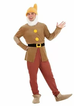 Fun Costumes Men's Disney Snow White Sneezy Dwarf Costume -Cheap Halloween Costume Store adult sneezy dwarf costume alt 6