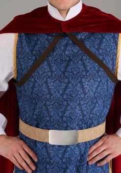 Fun Costumes The Prince Costume For Men From Disney's Snow White -Cheap Halloween Costume Store adult snow white prince costume alt 1