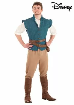 Fun Costumes Flynn Rider Costume For Men From Disney's Tangled -Cheap Halloween Costume Store adult tangled flynn rider costume alt 6