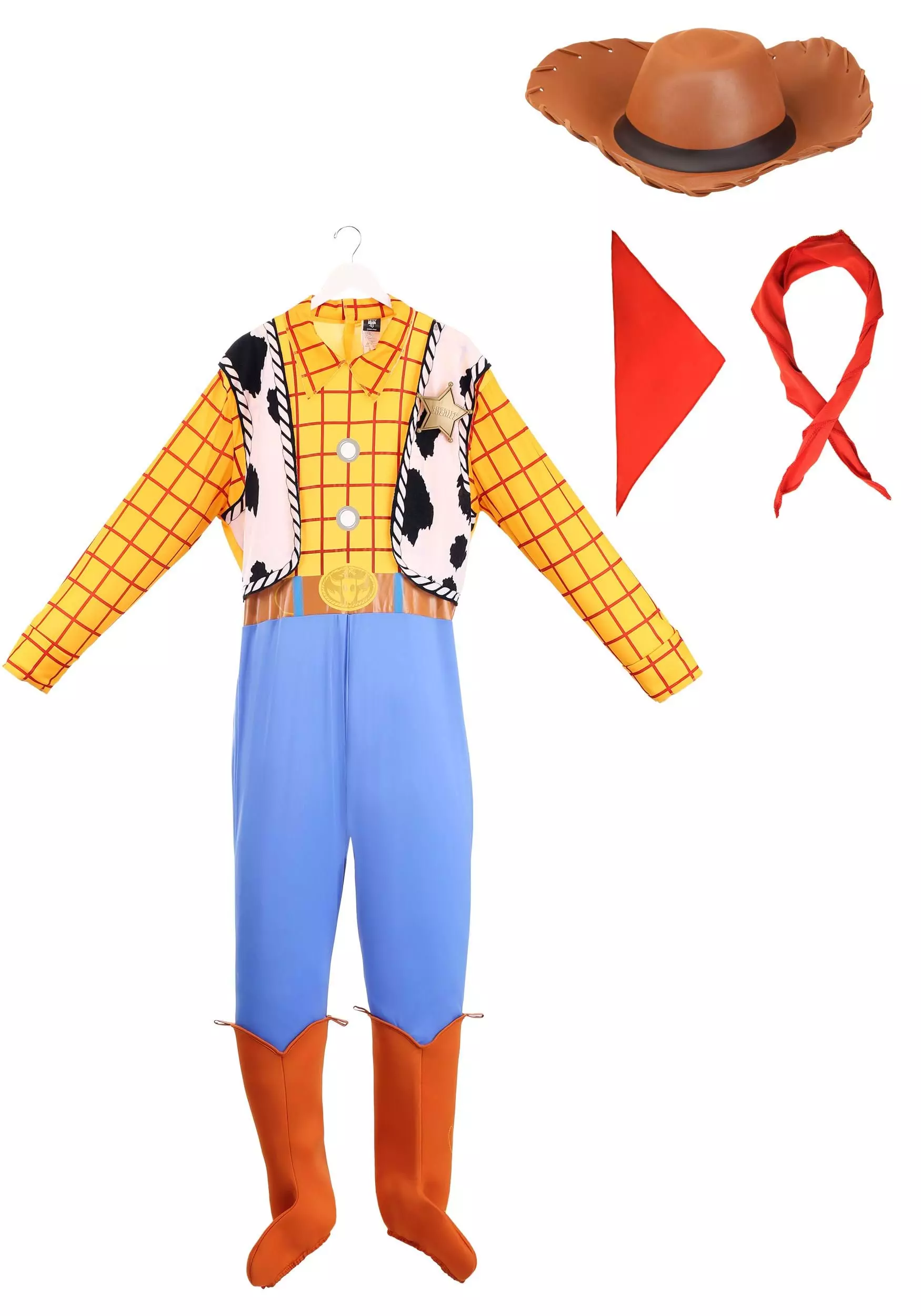 Disguise Men's Plus Size Toy Story Woody Costume 10 Disguise Men's Plus Size Toy Story Woody Costume - Image 8
