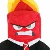 Zhenjiang Lian Yew Every Age Garment Accessories A Disney Pixar Inside Out Anger Full-Head Mask 1 Zhenjiang Lian Yew Every Age Garment Accessories A Disney Pixar Inside Out Anger Full-Head Mask -Cheap Halloween Costume Store anger plush mask hat