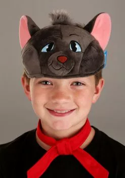 Elope Disney Aristocats Berlioz Plush Headband, Collar & Tail Costume Kit -Cheap Halloween Costume Store aristocats berlioz plush headband collar tail k alt 2