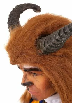 Elope Disney Beast Costume Hood With Horns -Cheap Halloween Costume Store beast hood with horns alt 2
