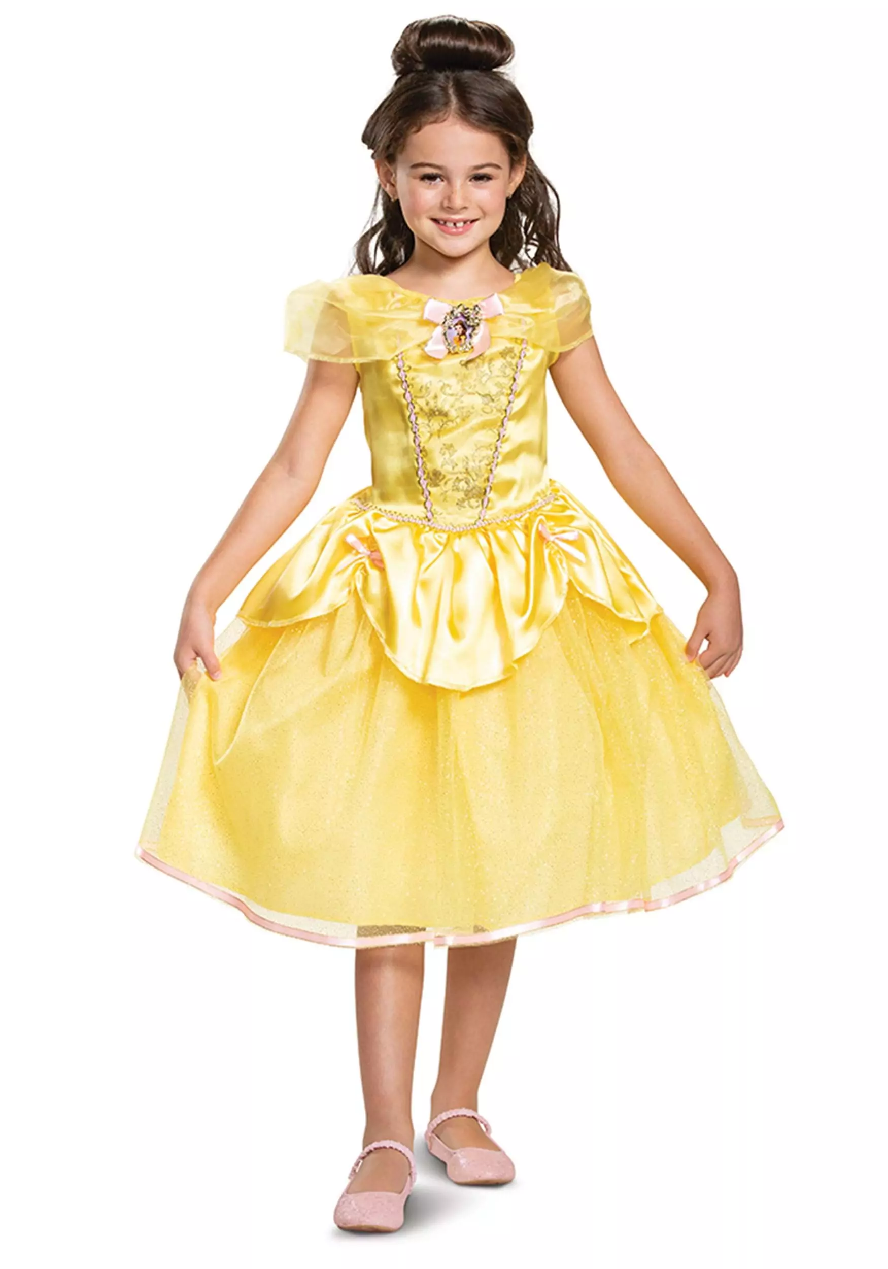 Disguise Beauty And The Beast- Belle Classic Costume For Kids 3 Disguise Beauty And The Beast- Belle Classic Costume For Kids