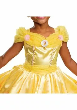 Disguise Beauty And The Beast Deluxe Girl's Belle Costume For Todders -Cheap Halloween Costume Store beauty and the beast deluxe toddler belle costume alt 2