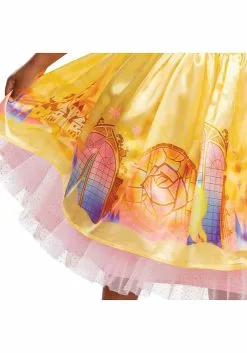 Disguise Beauty And The Beast Deluxe Girl's Belle Costume For Todders -Cheap Halloween Costume Store beauty and the beast deluxe toddler belle costume alt 4