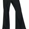 Funny Fashions Black Sequin Cuff Disco Pants -Cheap Halloween Costume Store black sequin cuff disco pants