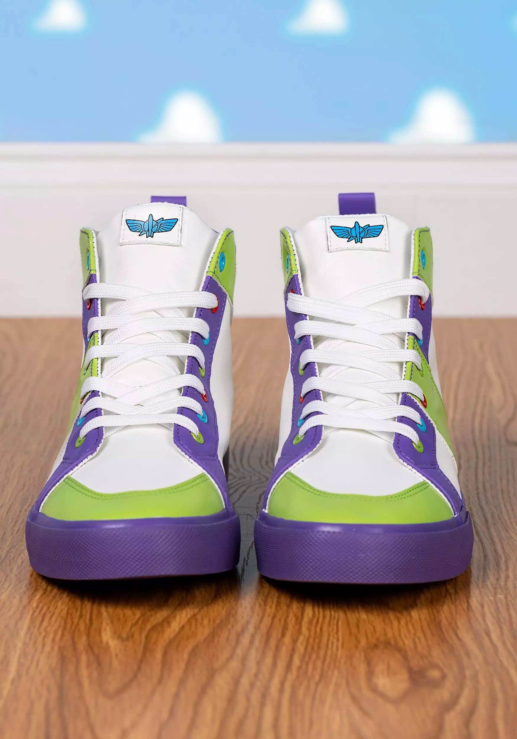 Ground Up Kid's Buzz Lightyear Youth High Top Shoes 5 Ground Up Kid's Buzz Lightyear Youth High Top Shoes - Image 3