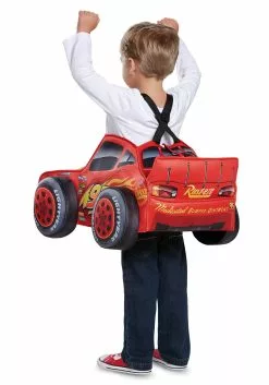 Disguise Cars Lightning McQueen 3D Costume For Toddlers 7 Disguise Cars Lightning McQueen 3D Costume For Toddlers -Cheap Halloween Costume Store cars lightning mcqueen 3d toddler costume alt 2 upd