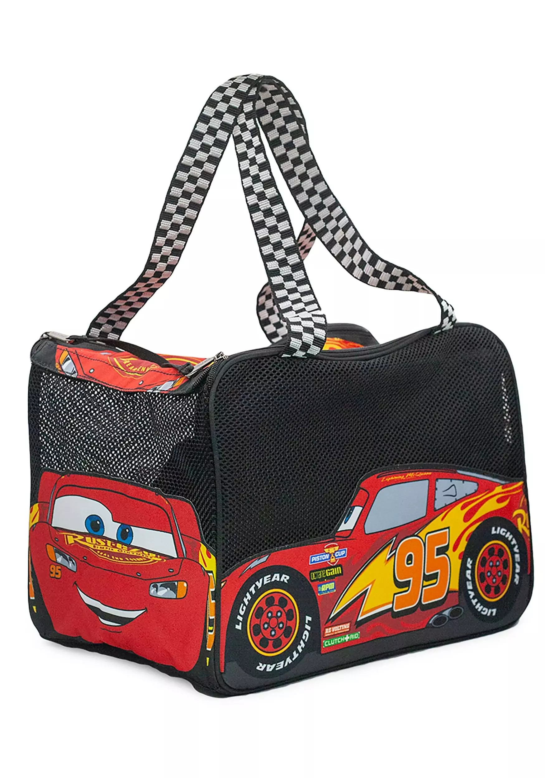 Buckle-Down Pixar Cars Lightning McQueen Carrier For Pets 3 Buckle-Down Pixar Cars Lightning McQueen Carrier For Pets