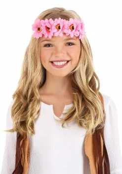 Fun Costumes Darling Pink Daisy Crown