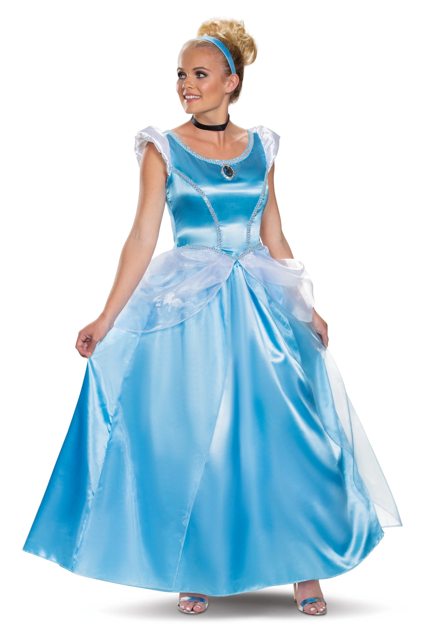 Disguise Deluxe Adult Cinderella Costume 3 Disguise Deluxe Adult Cinderella Costume