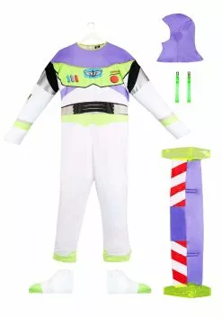 Disguise Deluxe Disney Toy Story Buzz Lightyear Costume For Adults -Cheap Halloween Costume Store deluxe toy story buzz lightyear adult costume 9