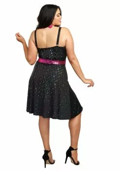 Dreamgirl Disco Diva Plus Size Women's Costume -Cheap Halloween Costume Store disco diva plus size womens costume2