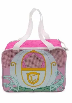 Buckle-Down Disney Cinderella Carriage Mesh Carrier For Pets -Cheap Halloween Costume Store disney cinderella carriage pet carrier alt 2