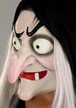 Elope Evil Disney Queen Latex Mask -Cheap Halloween Costume Store disney evil queen latex mask accessory alt 2