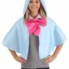 Elope Disney Fairy Godmother Women's Hooded Capelet -Cheap Halloween Costume Store disney fairy godmother hooded capelet