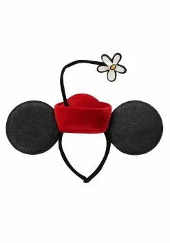 Elope Disney Minnie Mouse Vintage Flower Costume Hat 7 Elope Disney Minnie Mouse Vintage Flower Costume Hat -Cheap Halloween Costume Store disney minnie mouse vintage flower hat alt 2