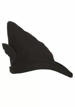 Yao Hats Peter Pan Disney Black Hat -Cheap Halloween Costume Store disney peter pan black hat alt 2