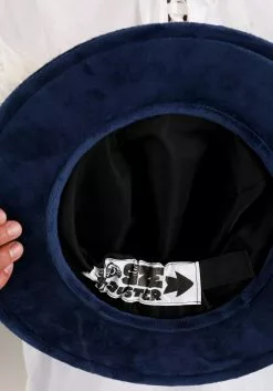 Elope Disney Prince Charming Blue Feather Hat -Cheap Halloween Costume Store disney prince charming hat alt 2