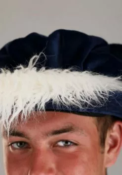 Elope Disney Prince Charming Blue Feather Hat -Cheap Halloween Costume Store disney prince charming hat alt 3