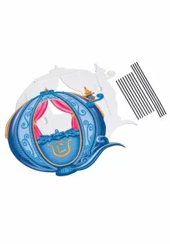 Disguise Cinderella Disney Princess Carriage Adaptive Wheelchair Cover Costume 10 Disguise Cinderella Disney Princess Carriage Adaptive Wheelchair Cover Costume -Cheap Halloween Costume Store disney princess carriage adaptive wheelchair cover alt 1