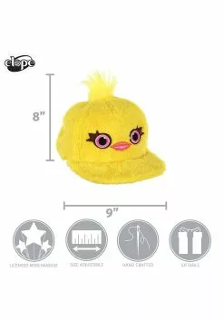 Elope Disney Ducky Toy Story Fuzzy Cap -Cheap Halloween Costume Store ducky fuzzy cap alt 3