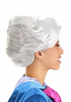 Partytime Wig Disney Fairy Godmother Wig For Adults -Cheap Halloween Costume Store fairy godmother wig alt 3