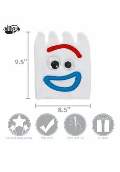 Elope Disney Kid's Disney Forky Knit Costume Hat -Cheap Halloween Costume Store forky knit hat alt 5