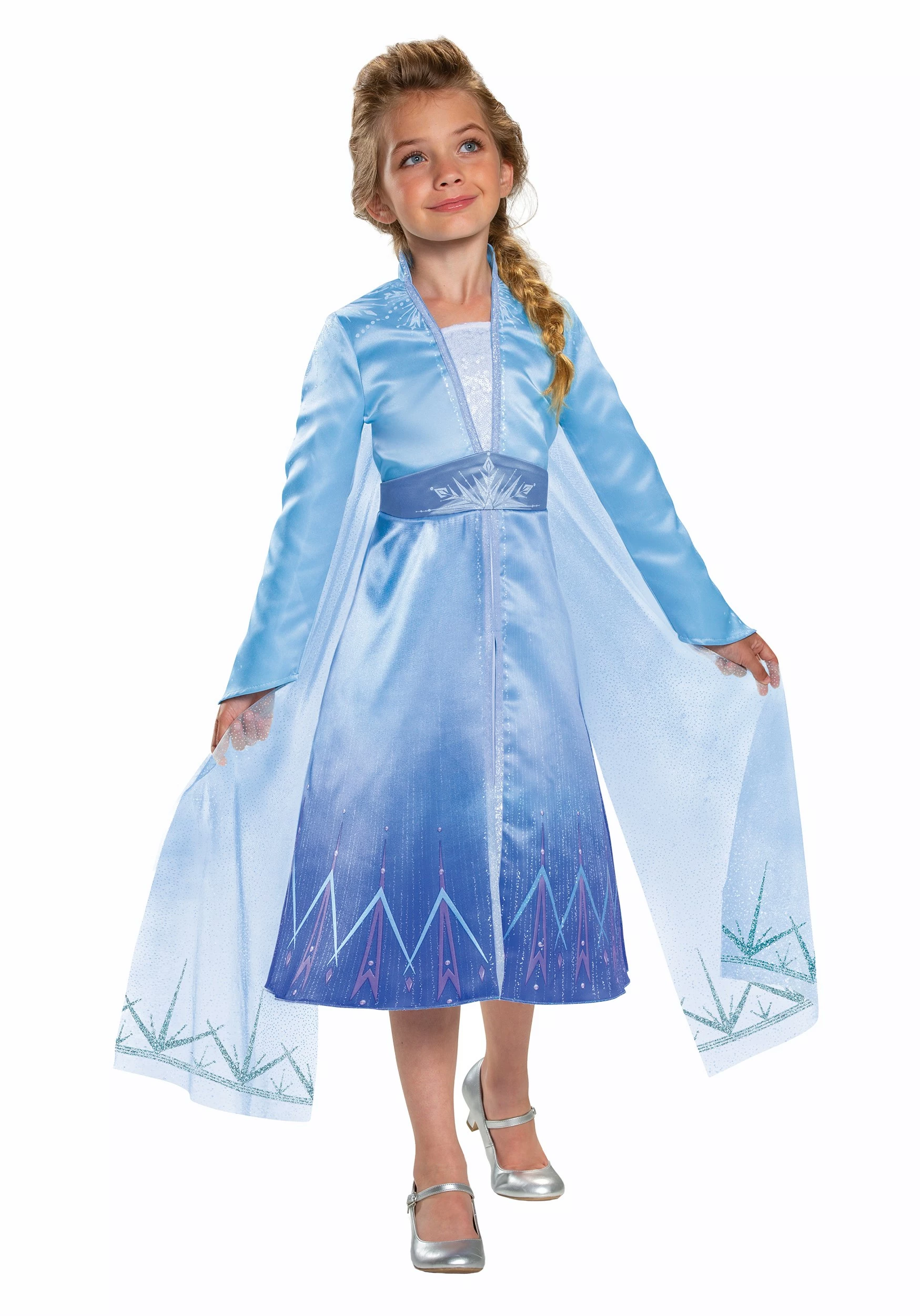 Disguise Frozen 2 Girls Elsa Prestige Costume 6 Disguise Frozen 2 Girls Elsa Prestige Costume - Image 4