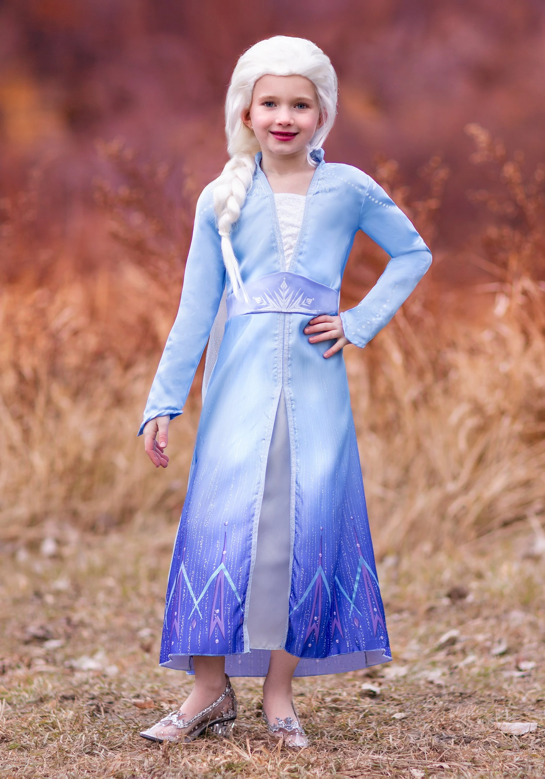 Disguise Frozen 2 Girls Elsa Prestige Costume 3 Disguise Frozen 2 Girls Elsa Prestige Costume