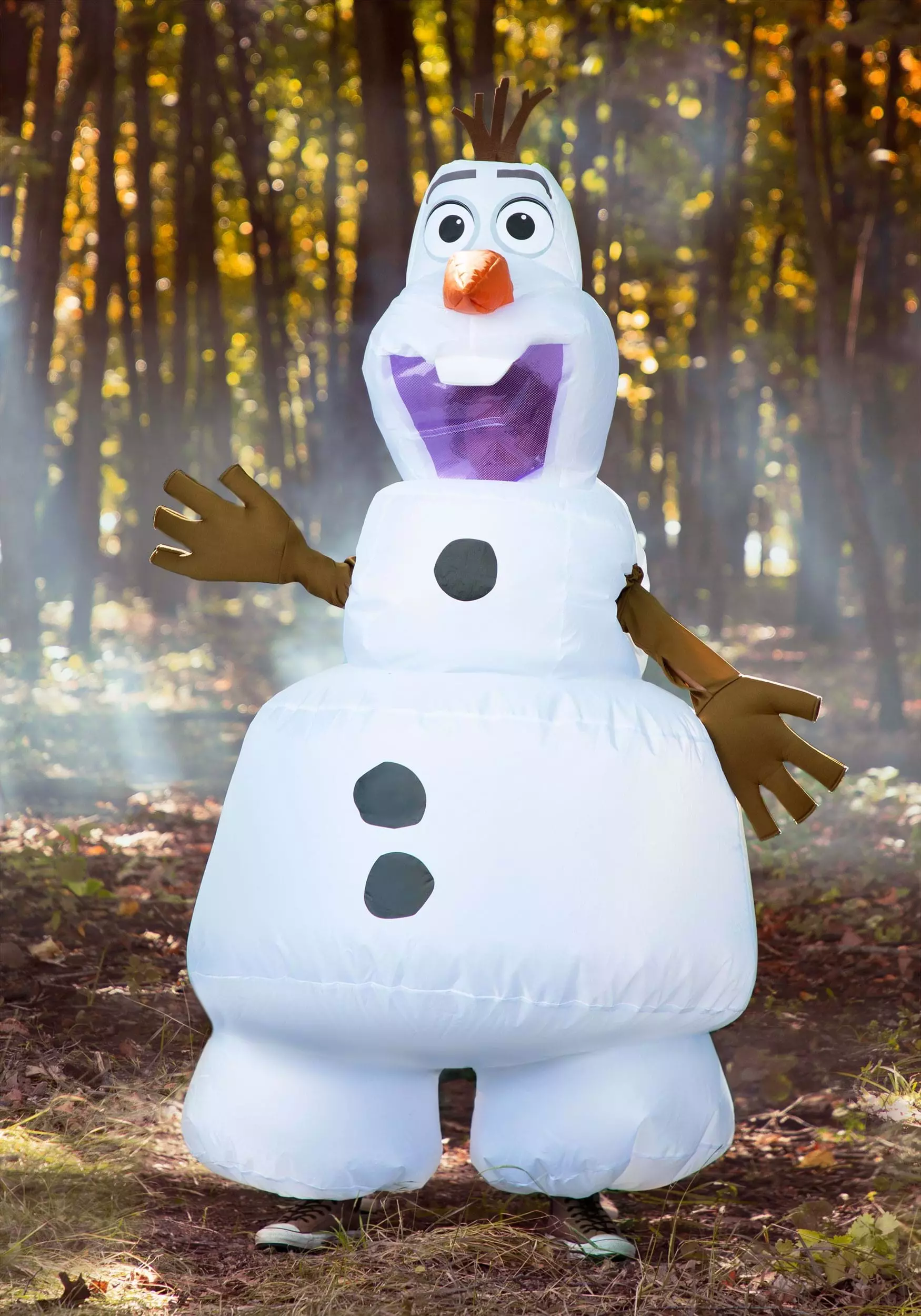 Disguise Limited Frozen Olaf Inflatable Costume For Kids 3 Disguise Limited Frozen Olaf Inflatable Costume For Kids