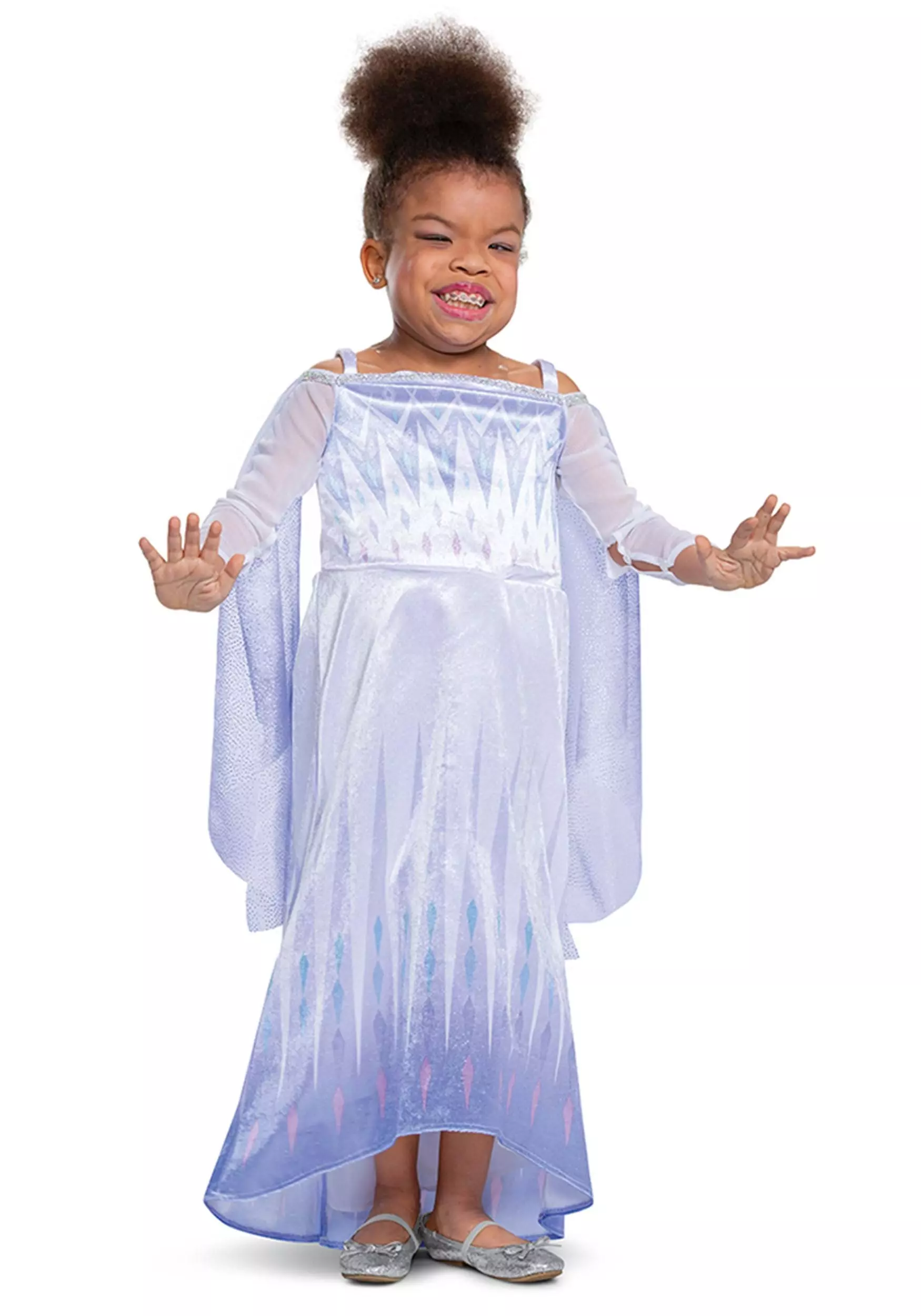 Disguise Frozen Elsa Kids Adaptive Costume 3 Disguise Frozen Elsa Kids Adaptive Costume