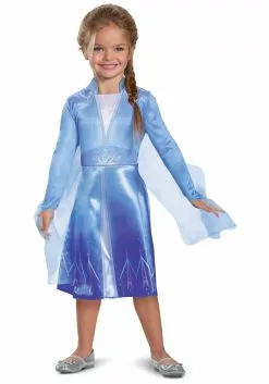 Disguise Frozen Elsa Travelling Dress Costume For Girls