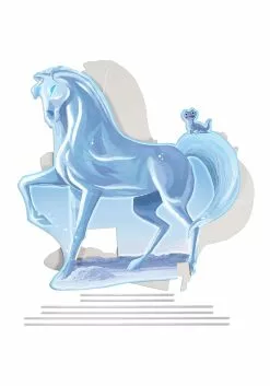 Disguise Adaptive Frozen Ice Nokk Wheelchair Cover Costume -Cheap Halloween Costume Store frozen ice nokk adaptive wheelchair cover alt 1