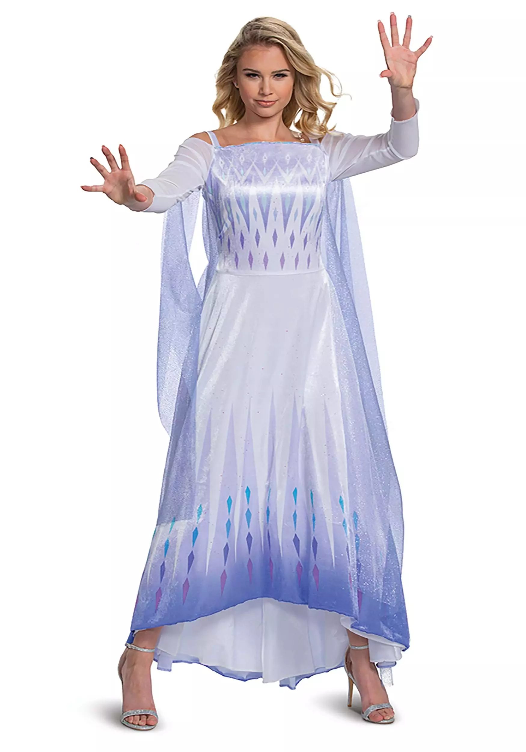 Disguise Frozen Snow Queen Elsa Deluxe Women's Costume 3 Disguise Frozen Snow Queen Elsa Deluxe Women's Costume