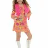 Underwraps Girl's Flower Power 70s Costume 2 Underwraps Girl's Flower Power 70s Costume -Cheap Halloween Costume Store girls flower power 70s costume
