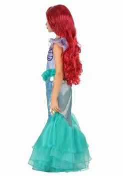 LF Products Pte. Ltd. Disney Little Mermaid Ariel Costume For Girls -Cheap Halloween Costume Store girls little mermaid ariel costume alt 6